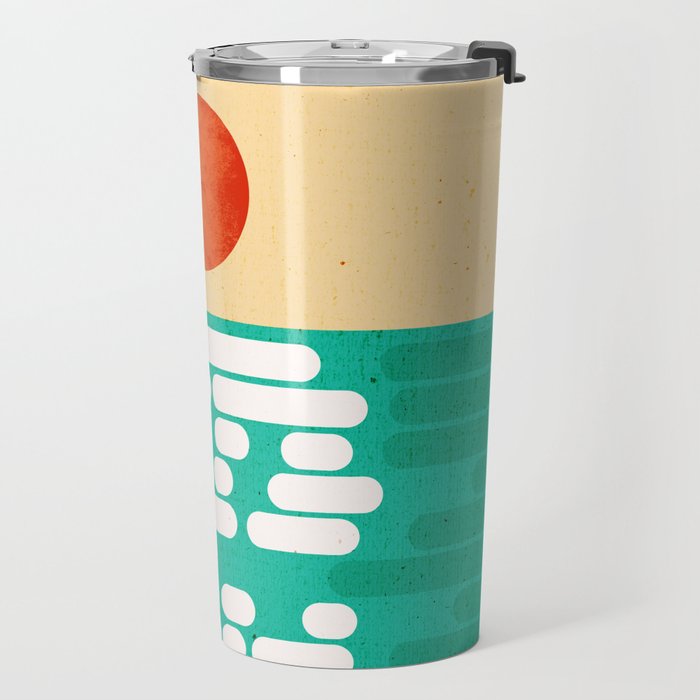 Sun over the sea Travel Mug Gallery Image 2