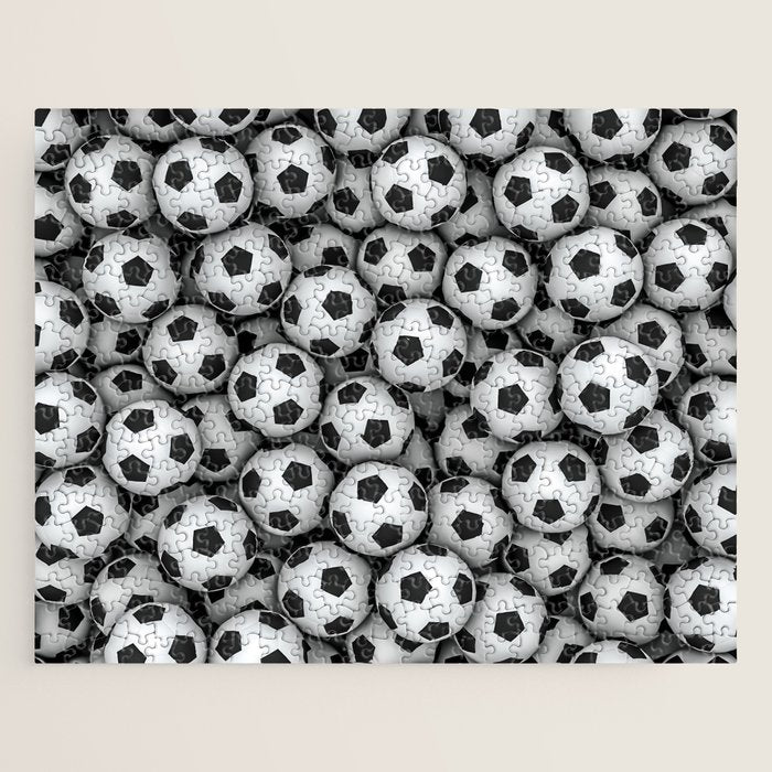 Soccer balls Jigsaw Puzzle Gallery Image 1