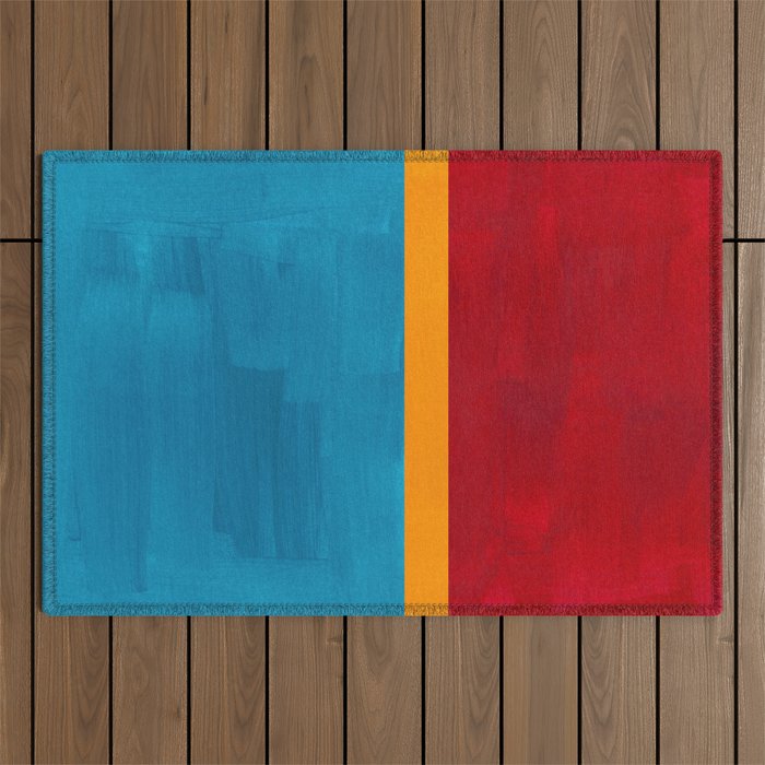 70s Glow  Outdoor Rug Gallery Image 1