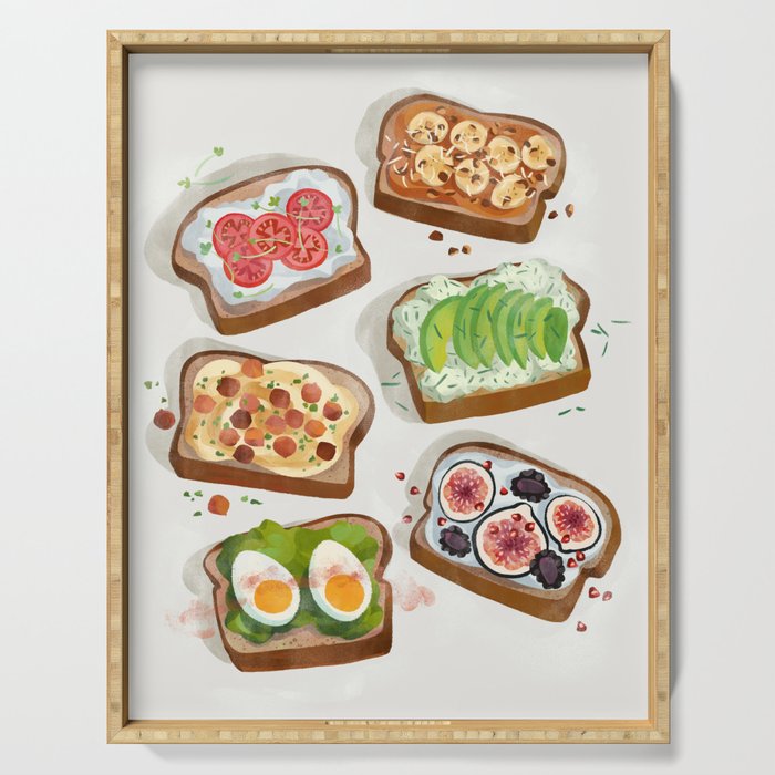 Toast Art Serving Tray Gallery Image 1