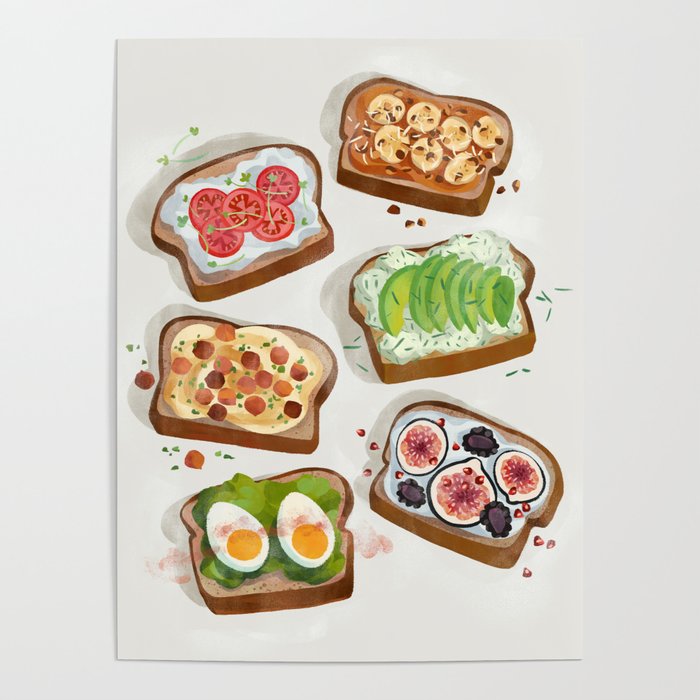 Toast Art Poster Gallery Image 1