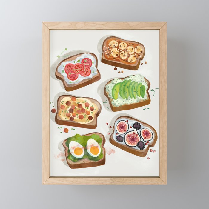 Toast Art Mini Art Print Gallery Image 1