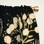 Butterfly Night Garden Window Curtain Gallery Image 2