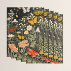 Butterfly Night Garden Wrapping Paper Gallery Image 3
