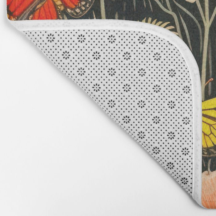 Butterfly Night Garden Bath Mat Gallery Image 2