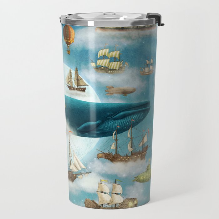 Ocean Meets Sky - from picture book Travel Mug Gallery Image 2
