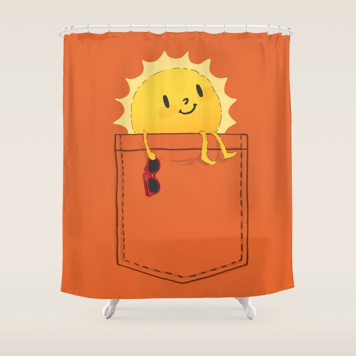 Pocketful of sunshine Shower Curtain Gallery Image 1