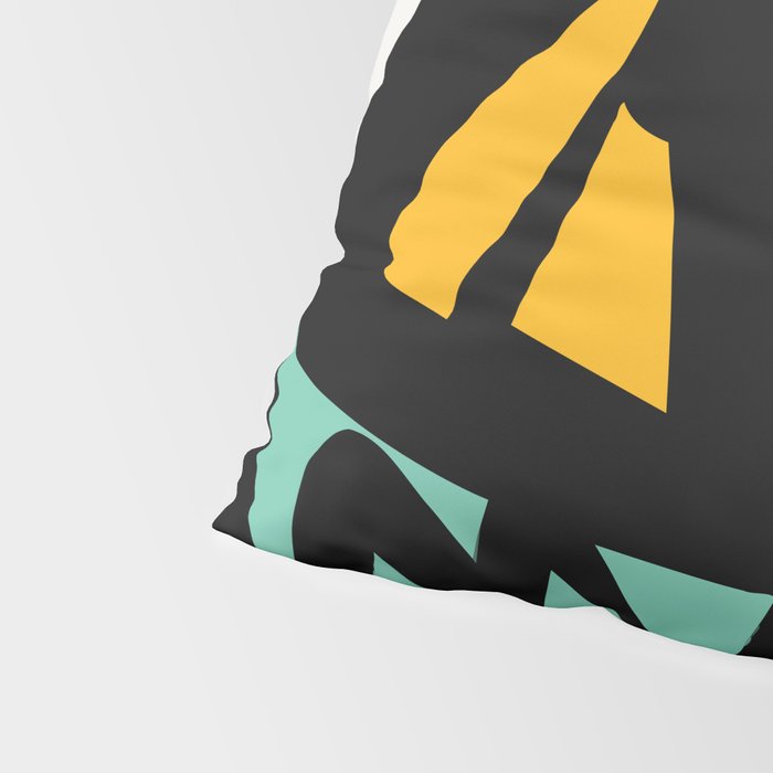 Street art abstract portrait pop Pillow Sham Gallery Image 4
