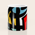 Street art abstract portrait pop Coffee Mug Gallery Image 4