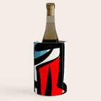 Street art abstract portrait pop Wine Chiller Gallery Image 3