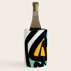Street art abstract portrait pop Wine Chiller Gallery Image 2