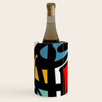 Street art abstract portrait pop Wine Chiller Gallery Image 1