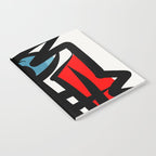 Street art abstract portrait pop Notebook Gallery Image 2