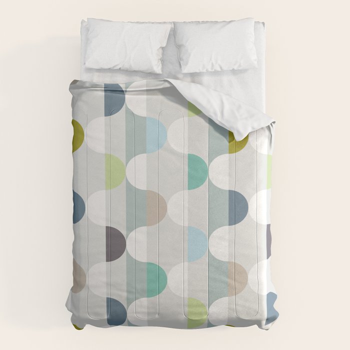 City life facade soft grey Comforter Gallery Image 6