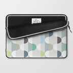 City life facade soft grey Laptop Sleeve Gallery Image 2