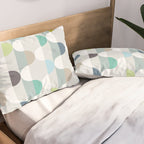 City life facade soft grey Pillow Sham Gallery Image 2