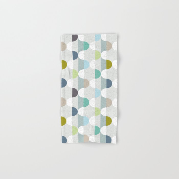 City life facade soft grey Bath Towel Gallery Image 1
