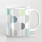 City life facade soft grey Coffee Mug Gallery Image 1