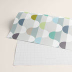 City life facade soft grey Wrapping Paper Gallery Image 2