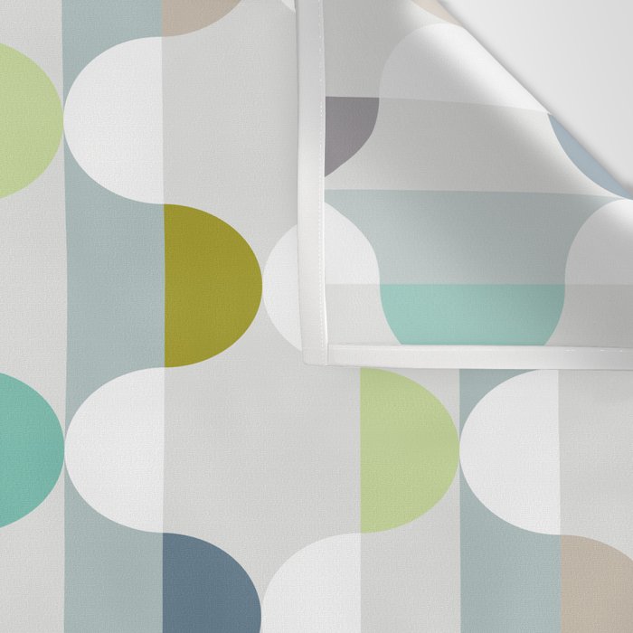 City life facade soft grey Wall Tapestry Gallery Image 3