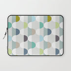 City life facade soft grey Laptop Sleeve Gallery Image 1