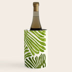Summer Fern Simple Modern Watercolor Wine Chiller Gallery Image 3