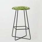 Summer Fern Simple Modern Watercolor Stool Gallery Image 1