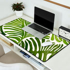 Summer Fern Simple Modern Watercolor Desk Mat Gallery Image 2