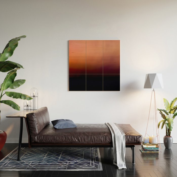 Afterglow Wood Wall Art Gallery Image 2