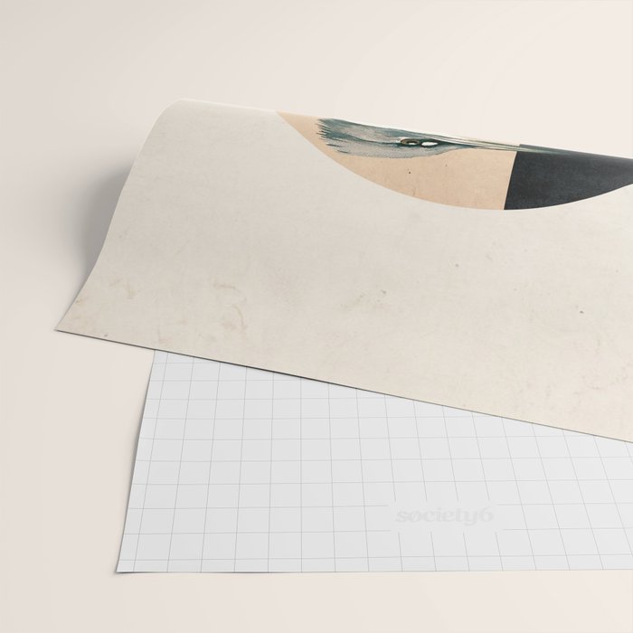 collage art / bird Wrapping Paper Gallery Image 2