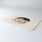 collage art / bird Rug Gallery Image 3