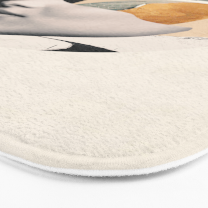 collage art / bird Bath Mat Gallery Image 3