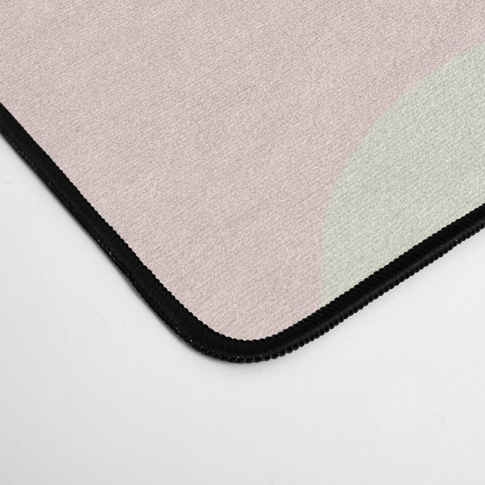 dots and pebbles mid century abstract Desk Mat Gallery Image 4