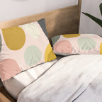 dots and pebbles mid century abstract Pillow Sham Gallery Image 2