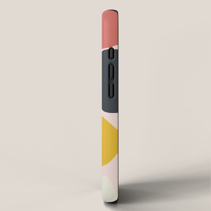 dots and pebbles mid century abstract iPhone Case Gallery Image 2