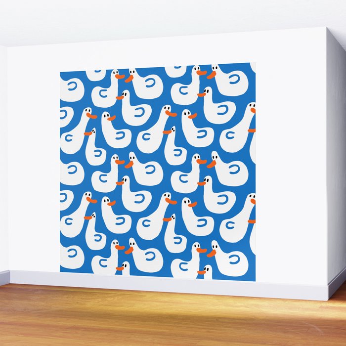 Duck duck duck Wall Mural Gallery Image 2