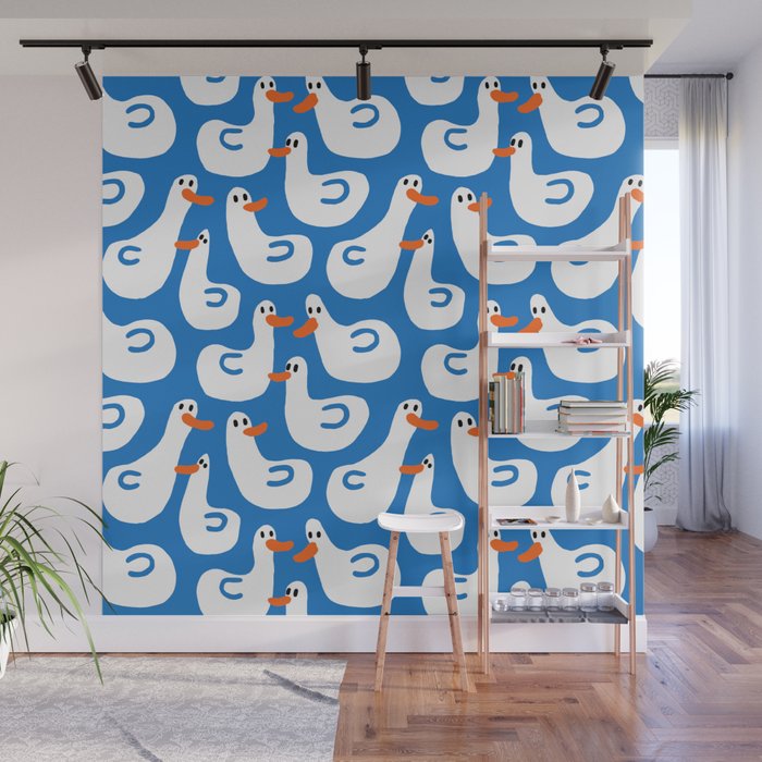 Duck duck duck Wall Mural Gallery Image 1