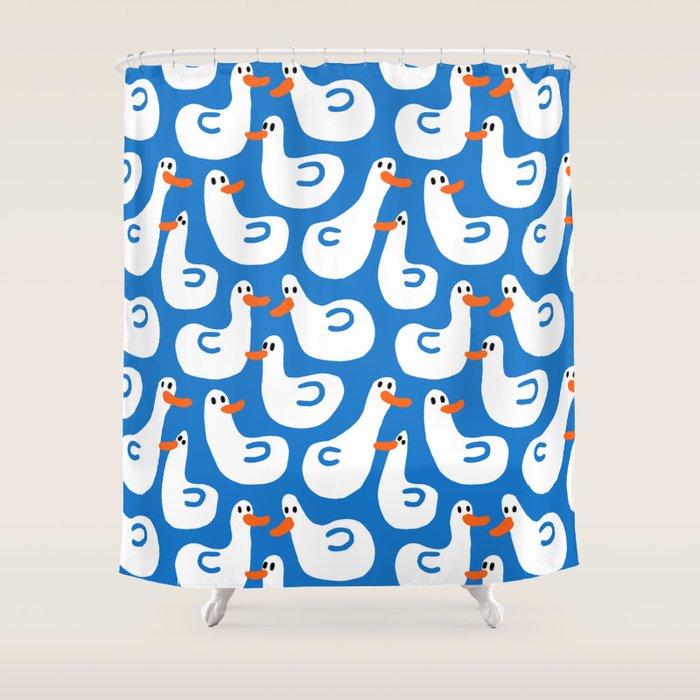 Duck duck duck Shower Curtain Gallery Image 1