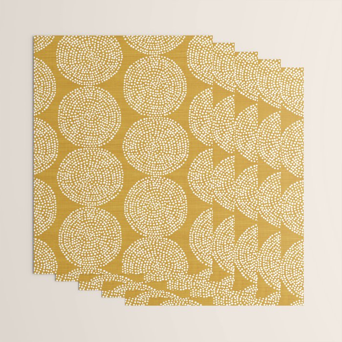 Beech in Gold Wrapping Paper Gallery Image 3