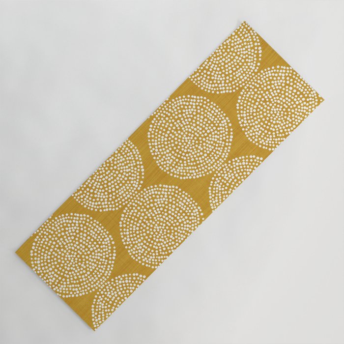 Beech in Gold Yoga Mat Gallery Image 1