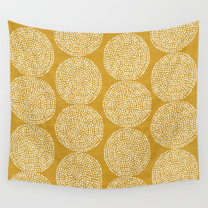 Beech in Gold Wall Tapestry Gallery Image 4