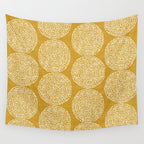 Beech in Gold Wall Tapestry Gallery Image 4