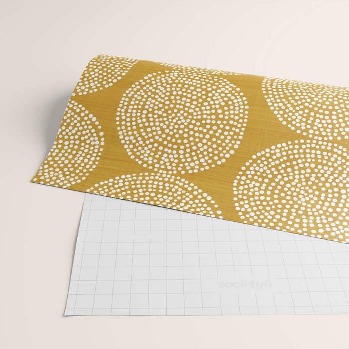 Beech in Gold Wrapping Paper Gallery Image 2