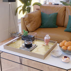 Beech in Gold Serving Tray Gallery Image 2