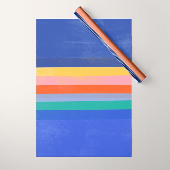 stripe study 37 Wrapping Paper Gallery Image 1