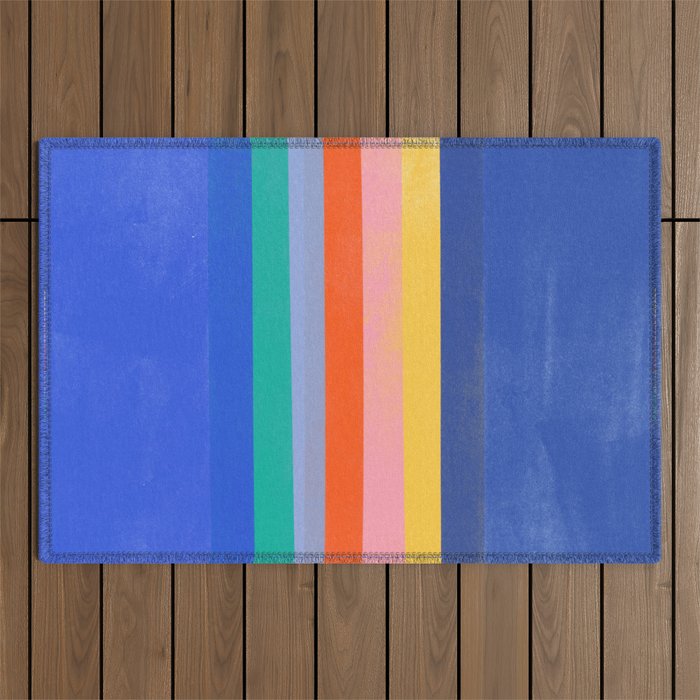 stripe study 37 Outdoor Rug Gallery Image 1