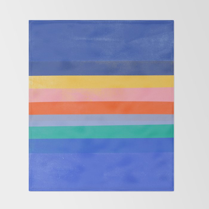 stripe study 37 Throw Blanket Gallery Image 2