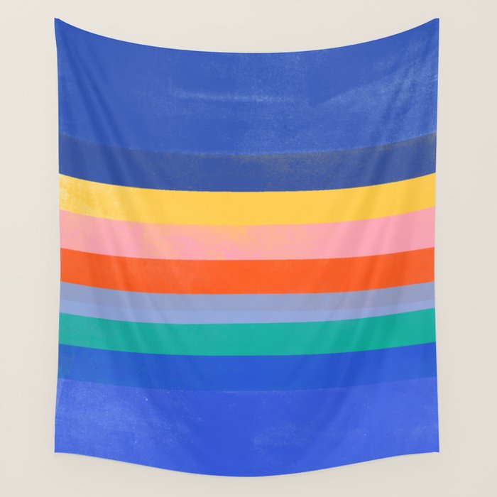stripe study 37 Wall Tapestry Gallery Image 1