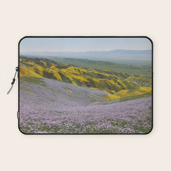 California Wildflowers Laptop Sleeve Gallery Image 1