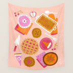 Pie Party Wall Tapestry Gallery Image 4